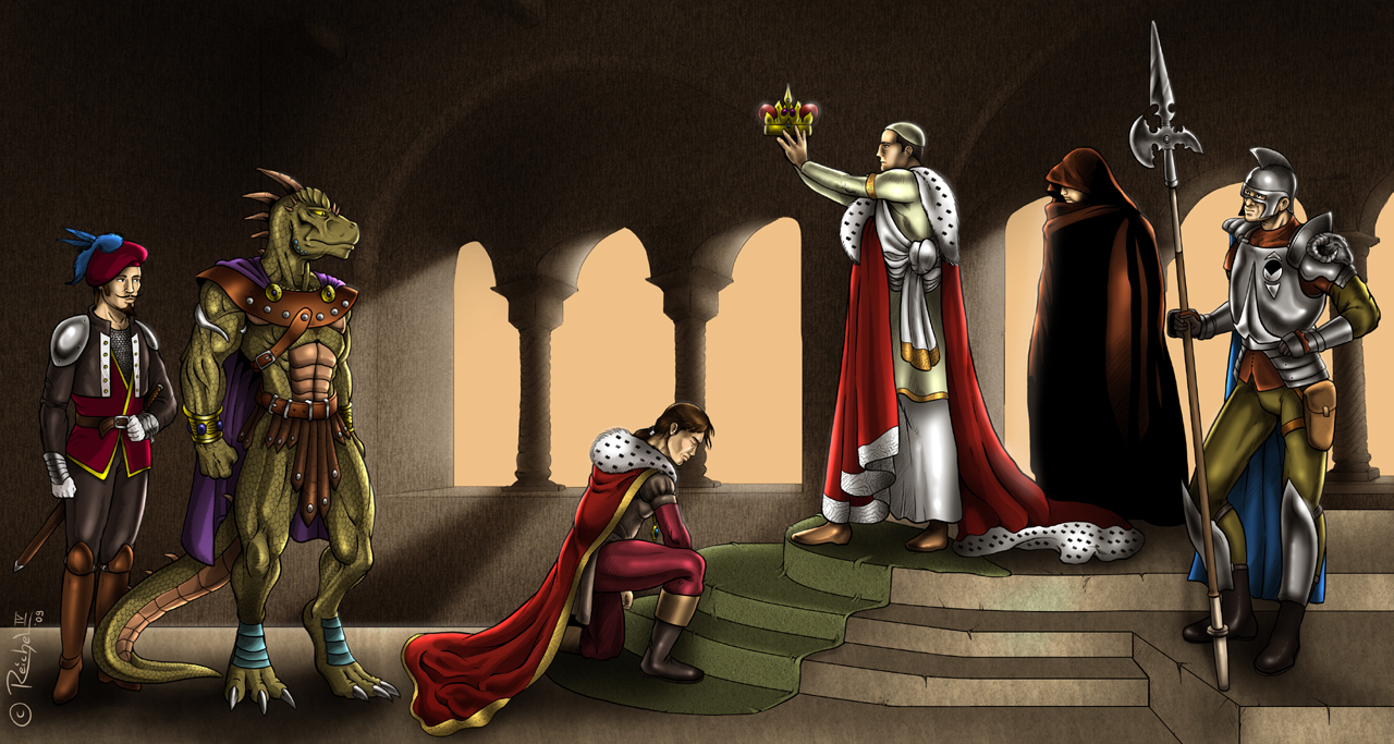Crowning of the King