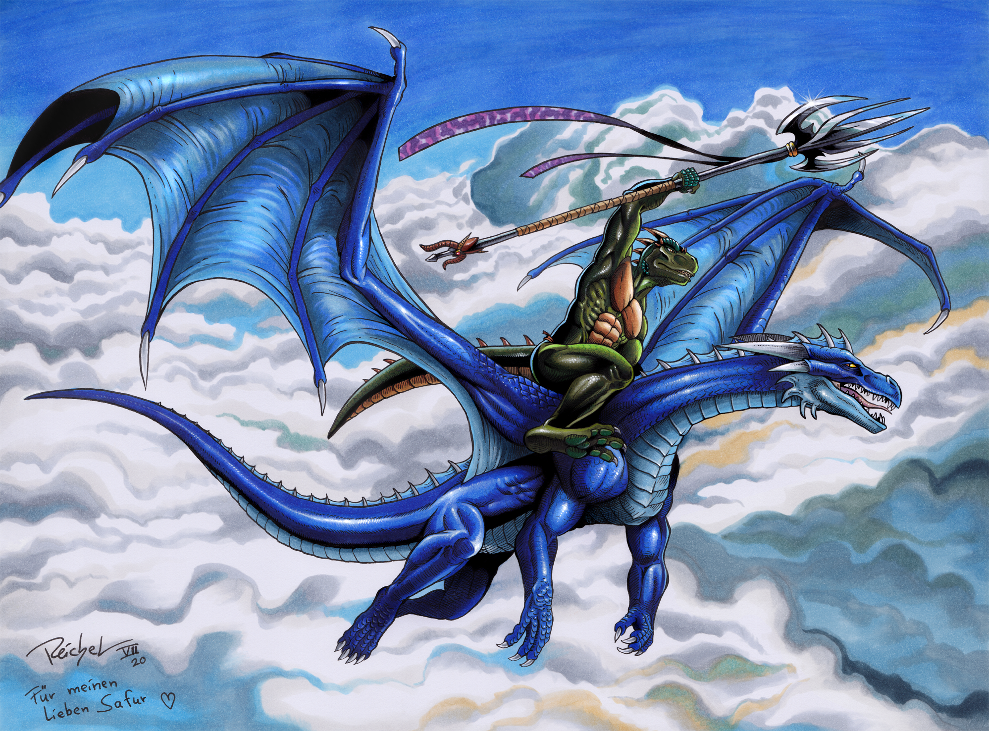 European Dragon Rider Dragon Rider by ReptileCynrik on DeviantArt