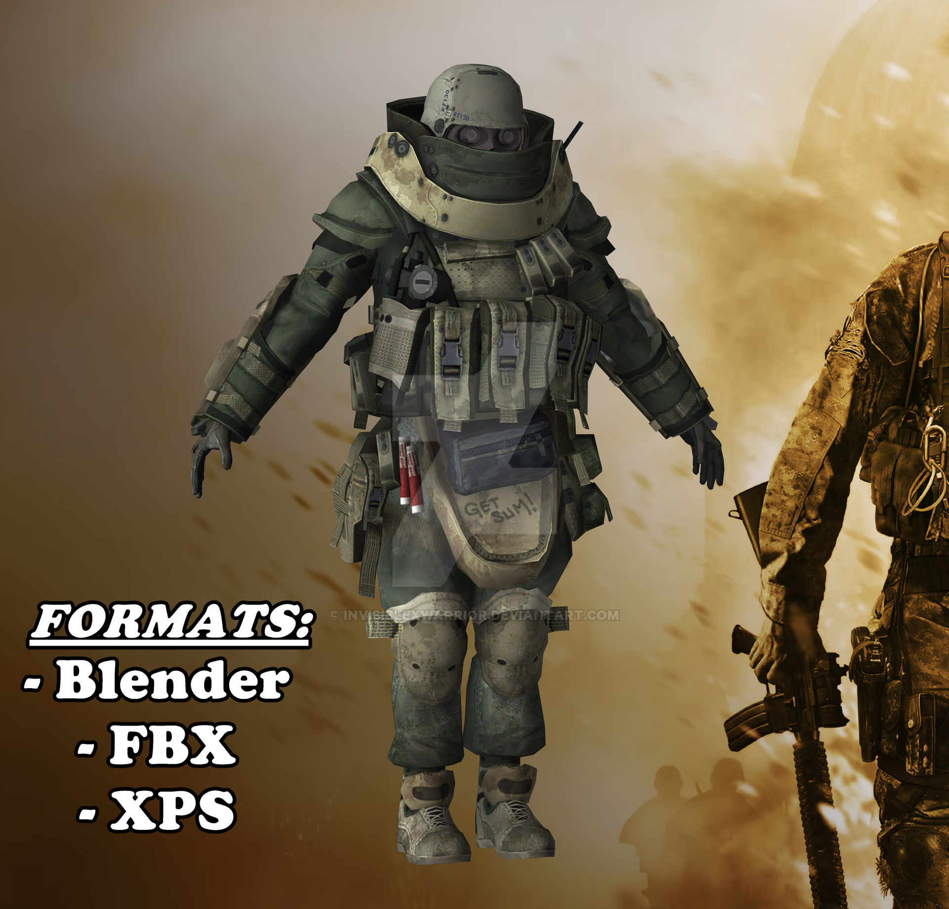 Call of Duty MW2 : Juggernaut by InvisiblexWarrior on DeviantArt