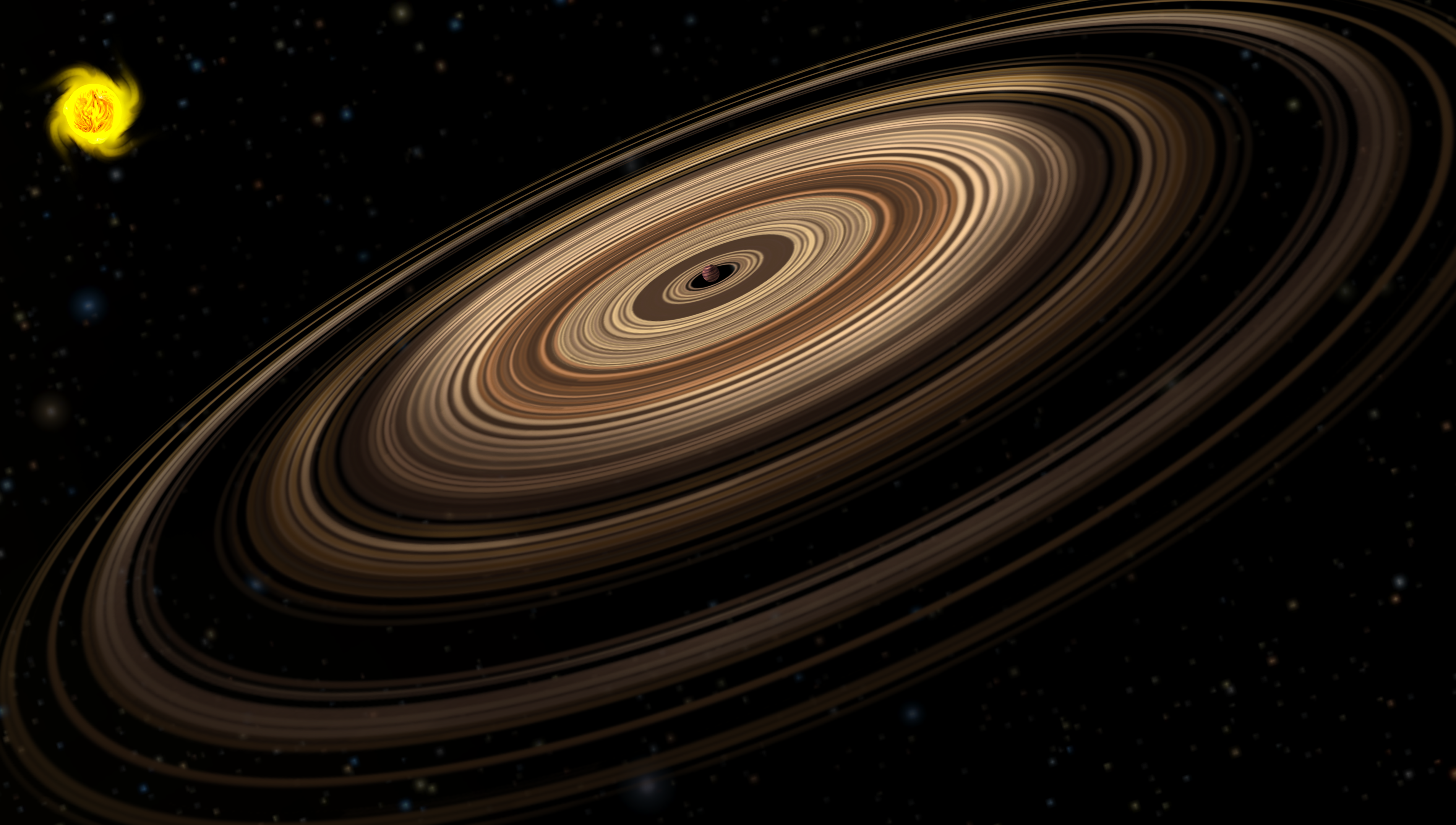 Super Saturn - J1407b (6/7/2021) by bruhitszoe on DeviantArt