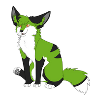 Little Foxy Smirk -Commission-
