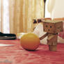 Day 005: Danbo with Mr. Orange