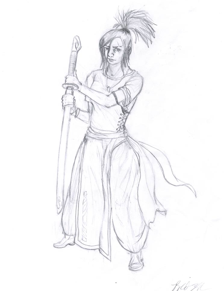 Female Swordsman Concept