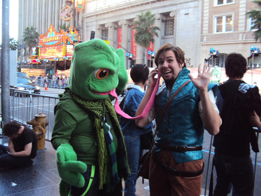 Pascal and Flynn Rider Cosplay by Chingrish on DeviantArt