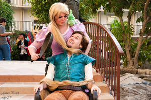 Tangled Cosplay Scene Anime LA