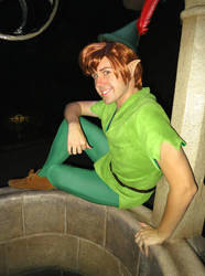 Peter Pan Cosplay at Disneyland for Halloween