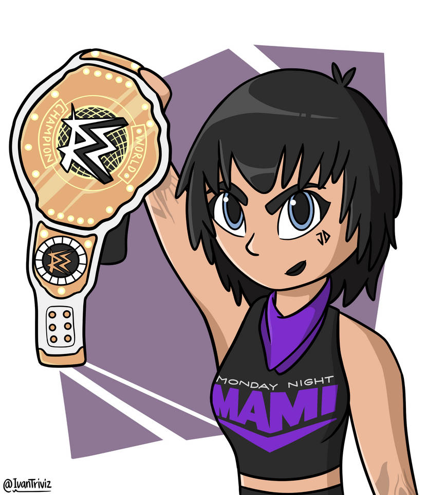 Rhea Ripley by tRiviZz on DeviantArt