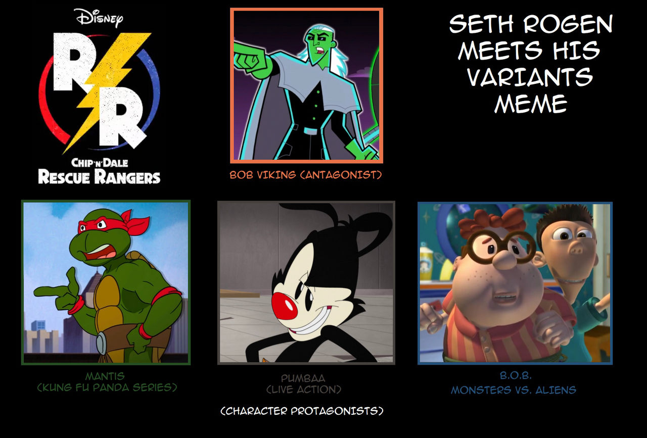 Chip N Dale: Rescue Rangers | Cast Meme | by MarieUWU395 on DeviantArt