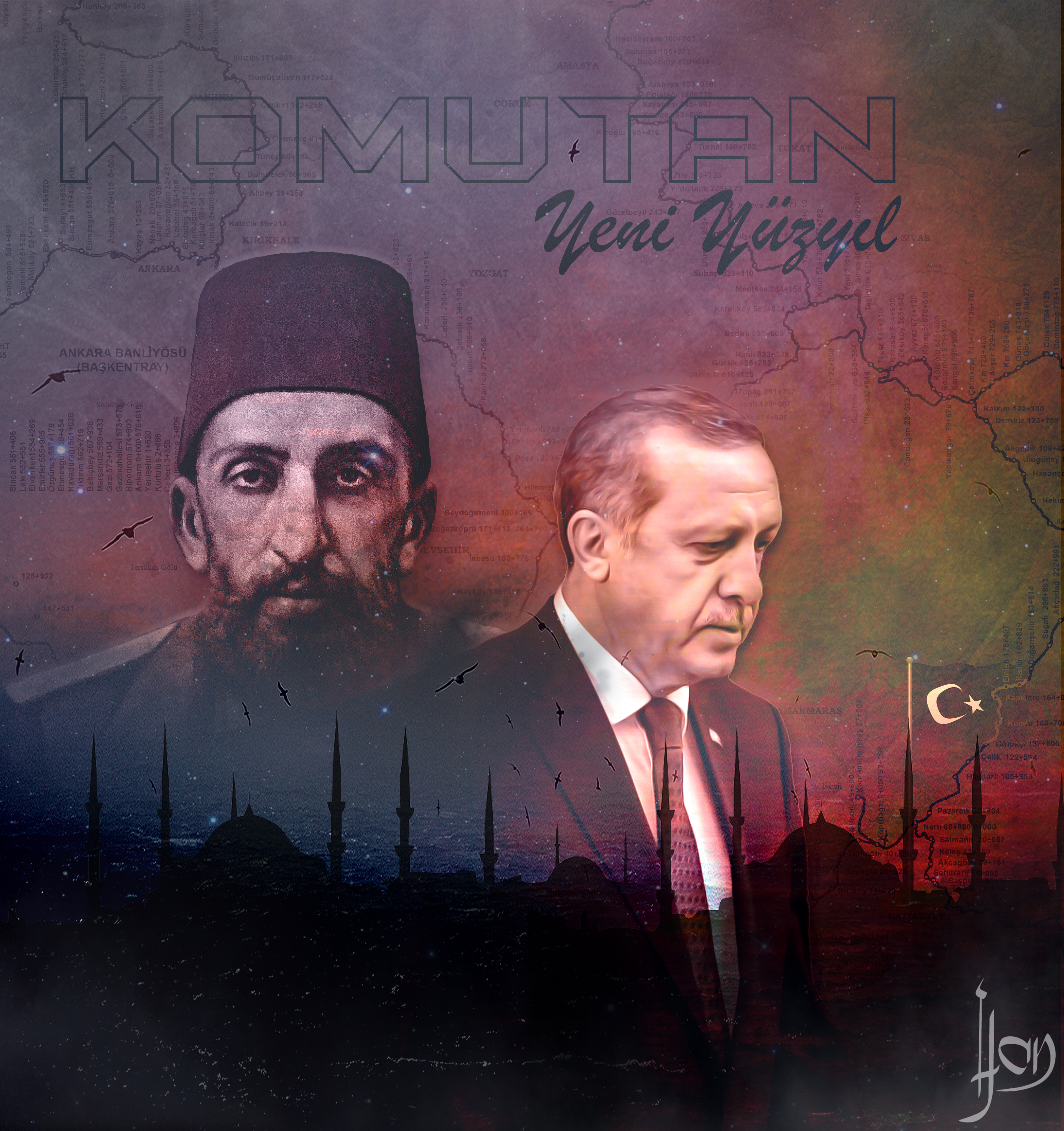 Sultan Abdulhamid Han ve Recep Tayyip Erdogan