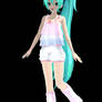 MMD DT Fluffy Loose Pastel Miku DOWNLOAD