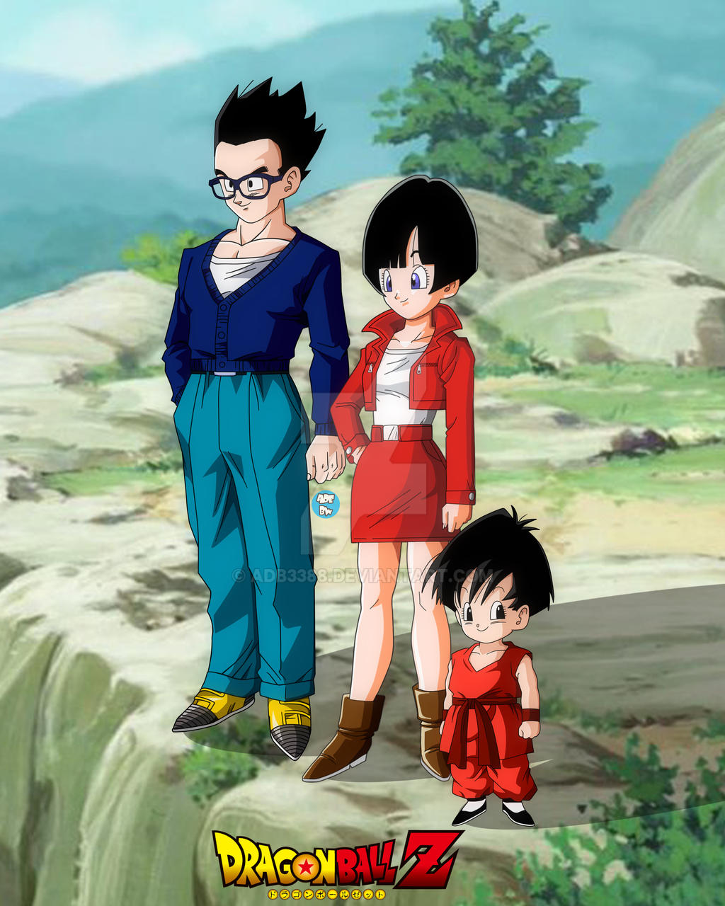 Gohan's Family (Poster) by adb3388 on DeviantArt