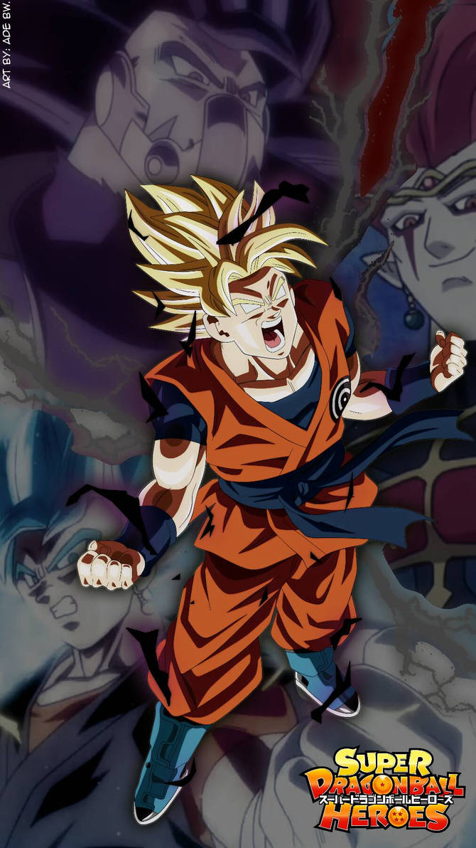 Goku turned SSJ Rage by adb3388 on DeviantArt