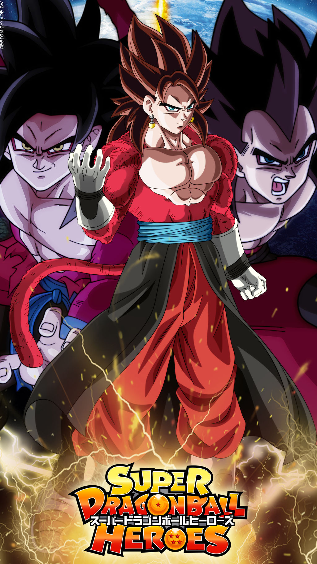 Dragon Ball Teases a Super Saiyan 4 Vegito Upgrade in New Poster