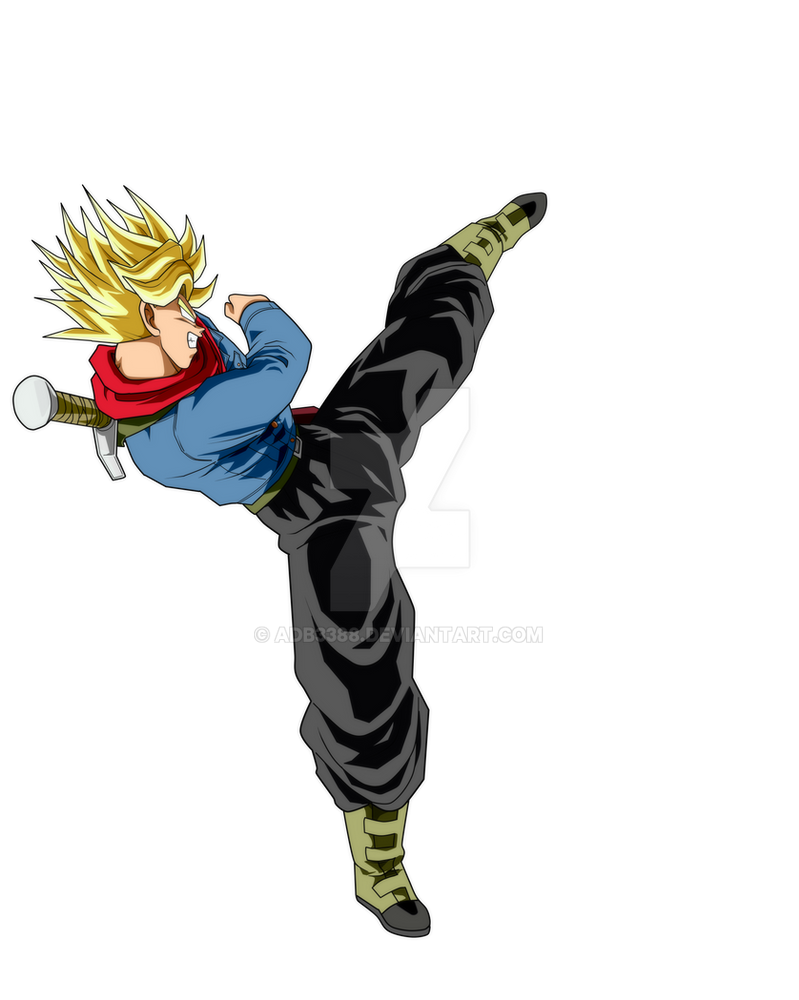 Future Trunks Render by adb3388 on DeviantArt
