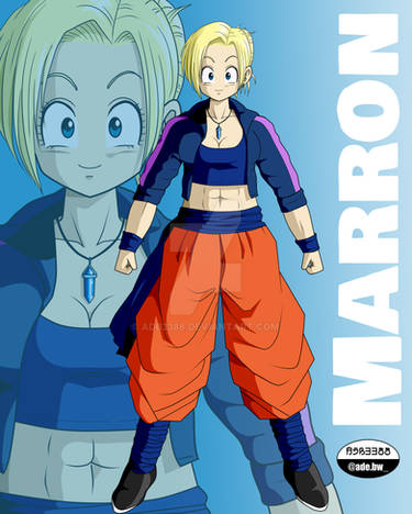 AU Marron  Daughter of Krillin and Android 18