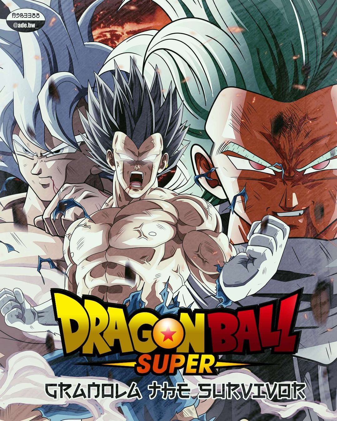 DBS Broly Movie Manga edition (VF) by AbdelkaderSokkah on DeviantArt