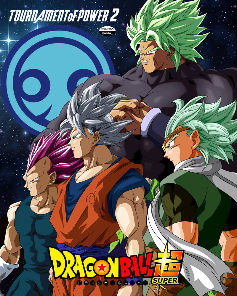 Dragon Ball Super All of universe 7 Team 12in x 18in Poster Free
