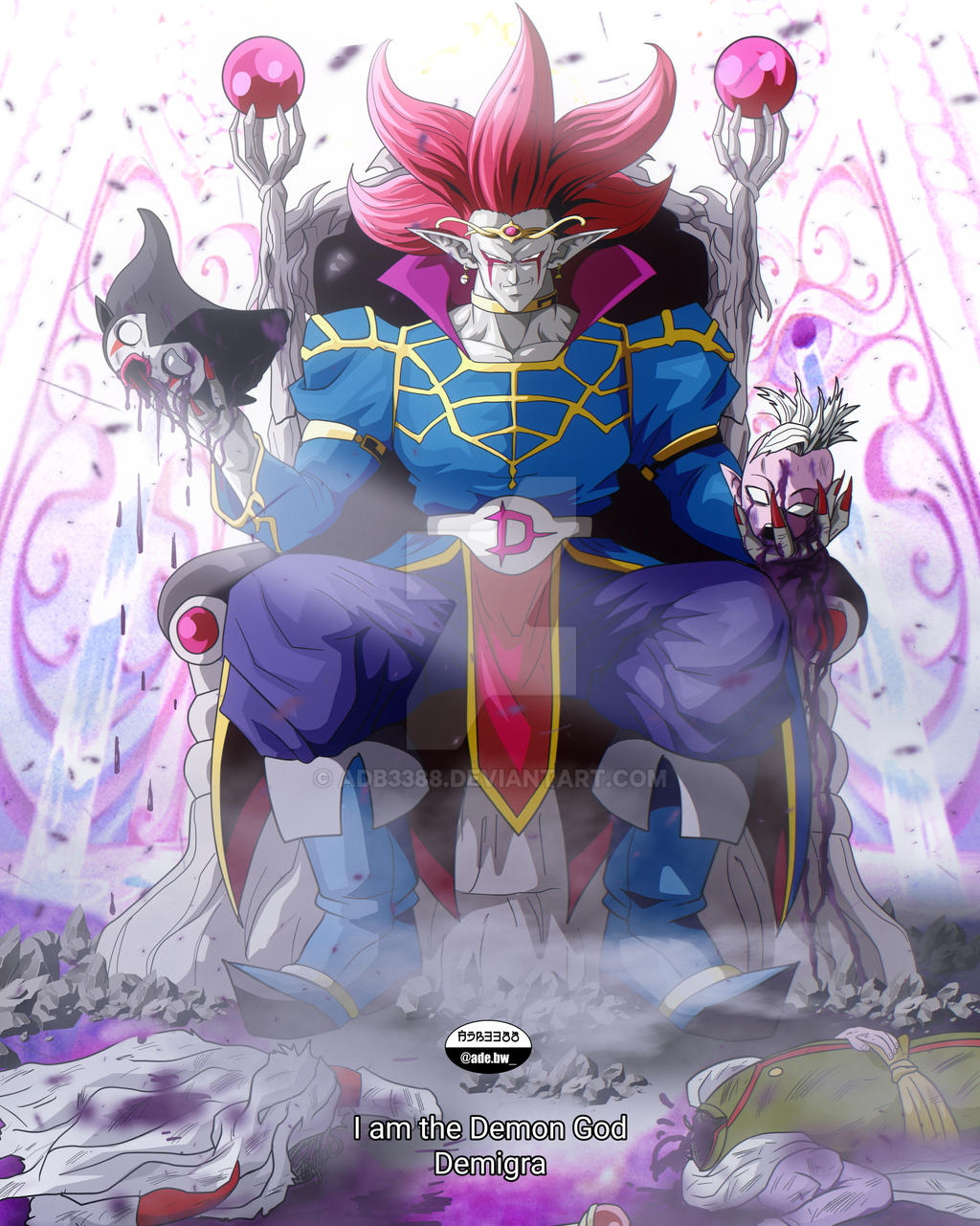 Demon God Racer The Demon God will finish them all by adb3388 on DeviantArt