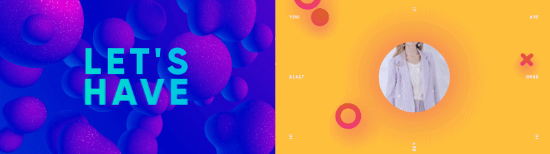 Looped Background With 3D Screens - 2