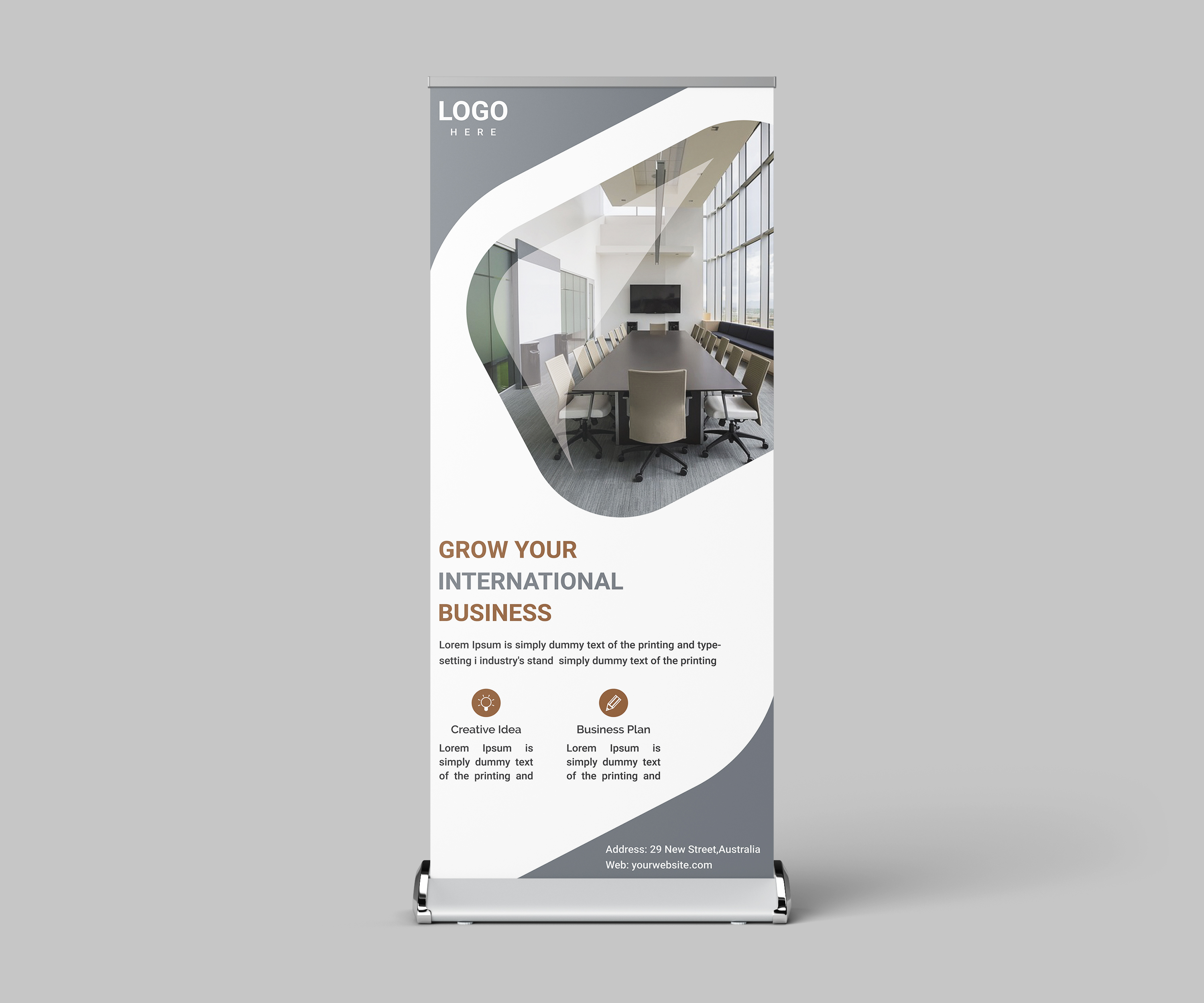 Rollup Banner Design By Nupur66 On Deviantart