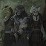 Argonians and Dunmer