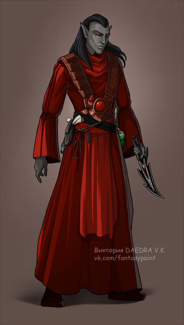Commission_Nerevarine by VictoriaDAEDRA on DeviantArt