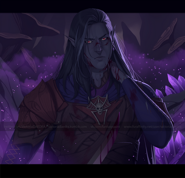 Drow by VictoriaDAEDRA on DeviantArt
