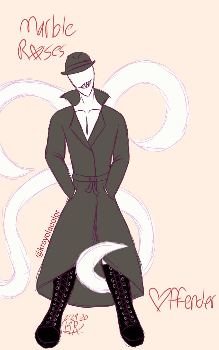 Offenderman With Roses Offender (marble roses au) by Krayolacolor on DeviantArt