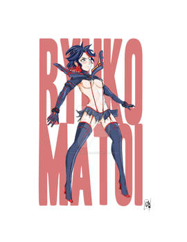 Ryuko Matoi: Kill La Kill Series Print 2