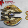Kilrathi Dralthi Concept (Wing Commander)