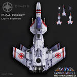 Wing Commander Re-Imagined. P-64 Ferret by dczanik