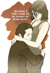 Walking Dead: Glenn and Maggie by SilverHyena