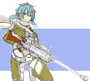 Shinon de Sao fan art by revista-paradoja Shinon de Sao fan art by revista-paradoja