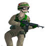 Anime BF2 USMC soldier