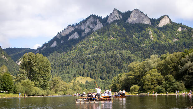 Dunajec and Three Crowns peaks