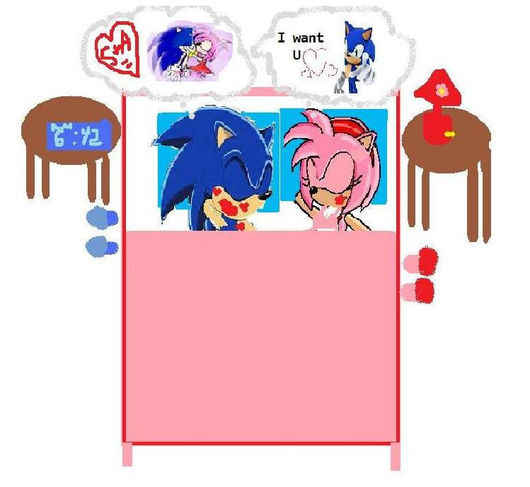 Sonic And Amy In Bed By Videogamegirl14 On DeviantArt sonic-and-amy-in-bed-by-videogamegirl14-on-deviantart