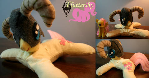 Fluttershy Skyrim Plush