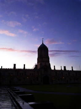 Sunset on Christ Church