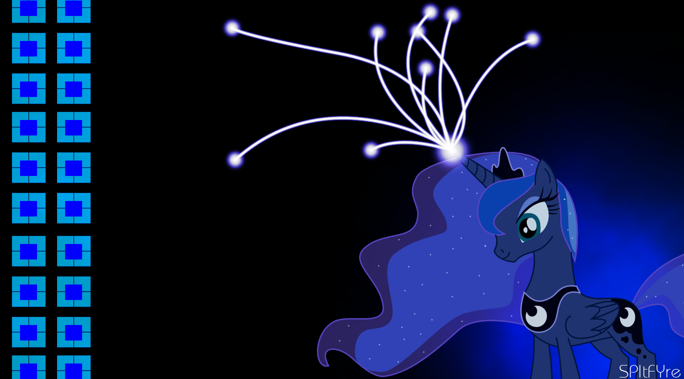 new custom luna wallpaper