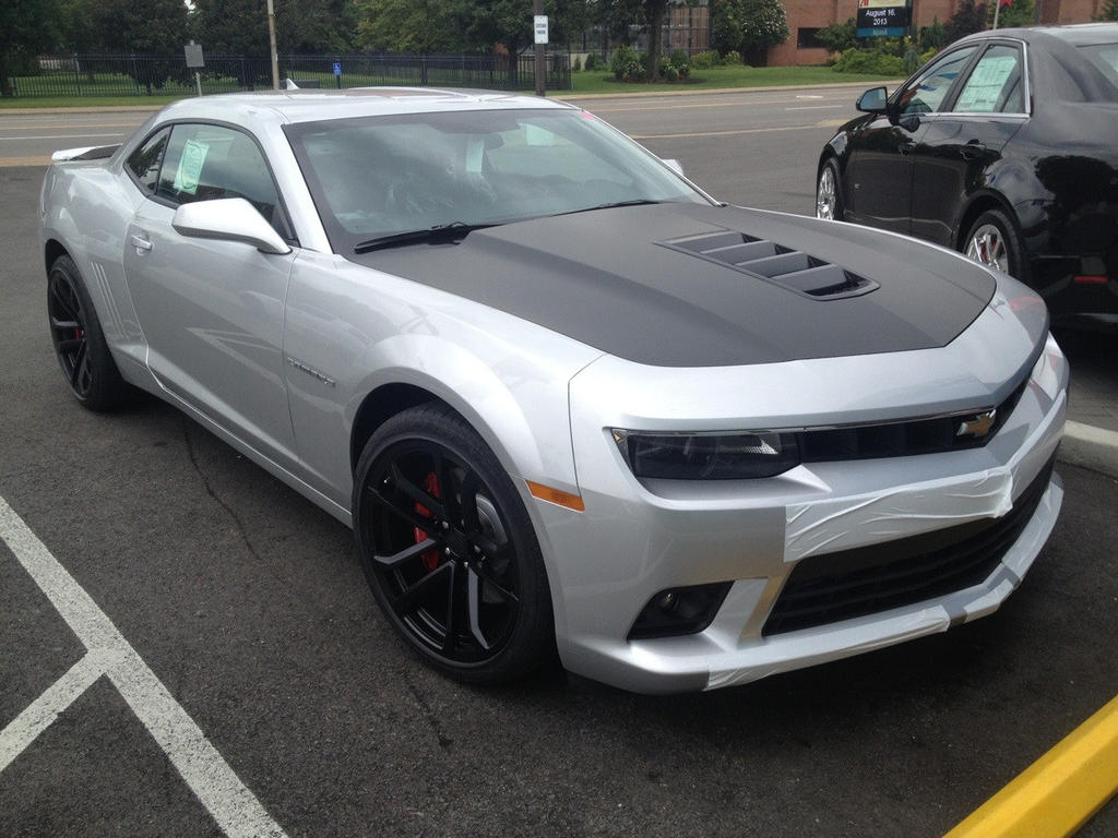 2014 silver camaro ss 1le