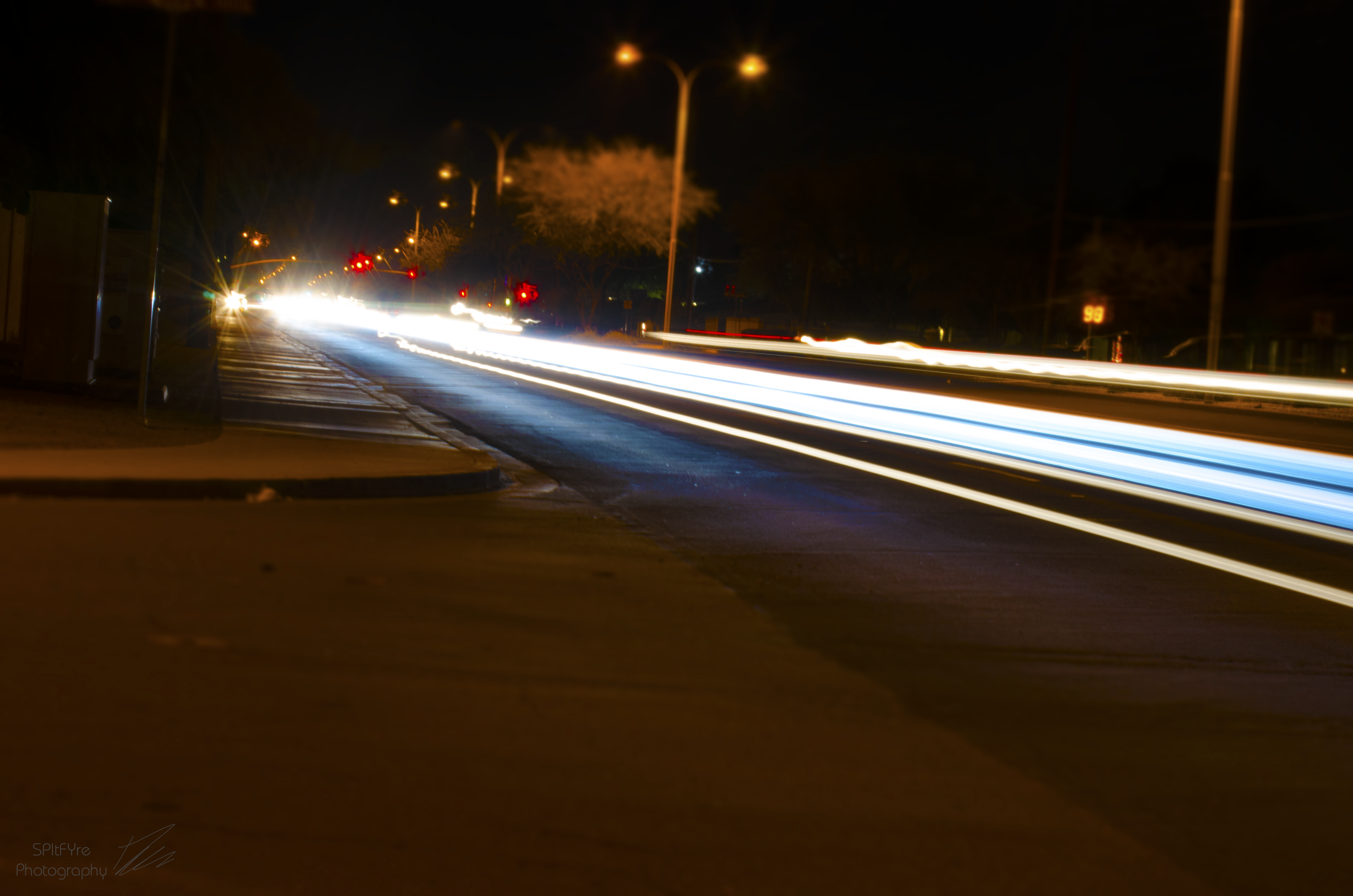 Long Exposure Cars