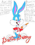 TTA Bio Card Buster Bunny by CartoonLovingFeline