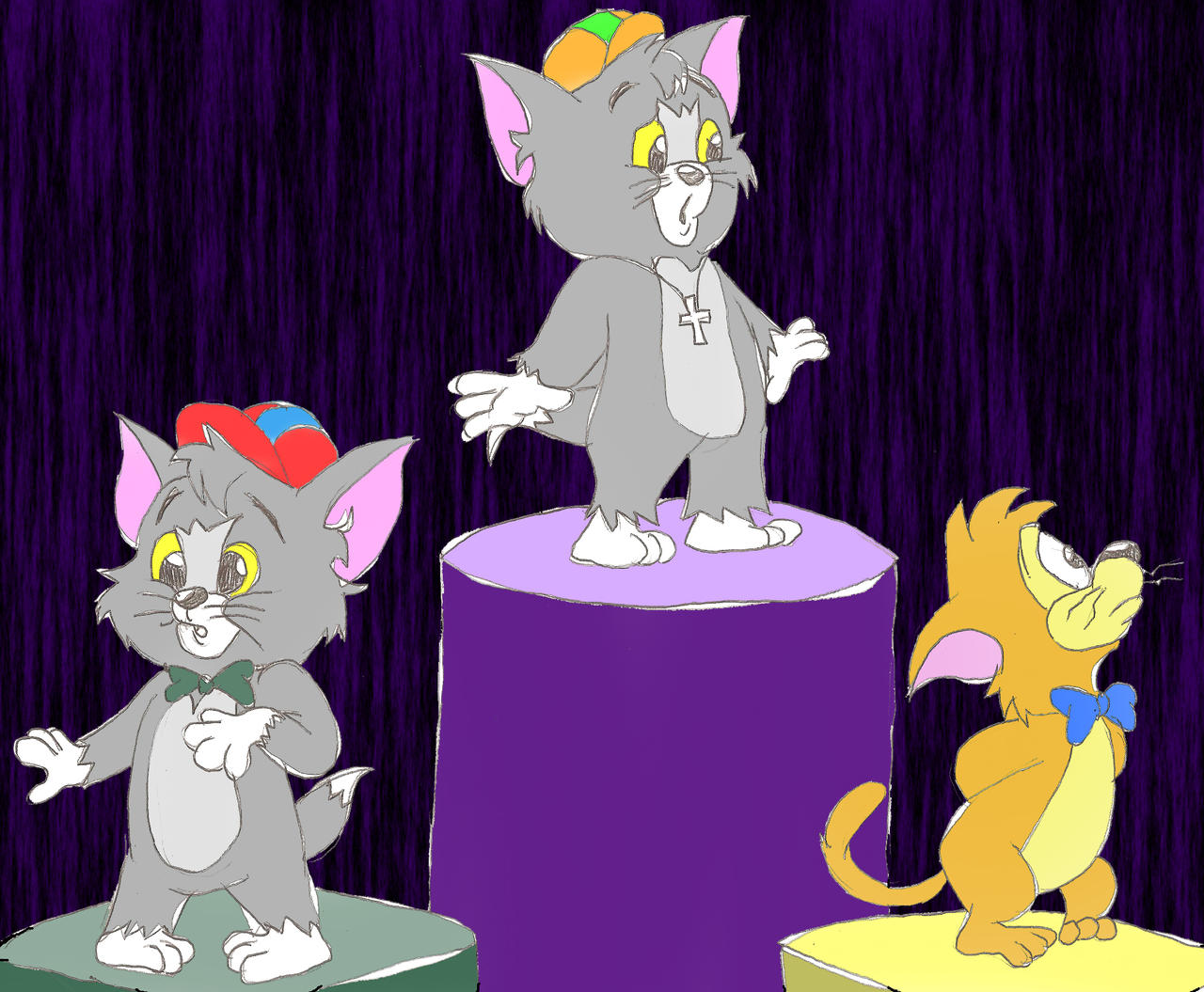 Tom n Jerry Kids Boy Suspects by CartoonLovingFeline on DeviantArt Tom n Jerry Kids Boy Suspects by CartoonLovingFeline on DeviantArt