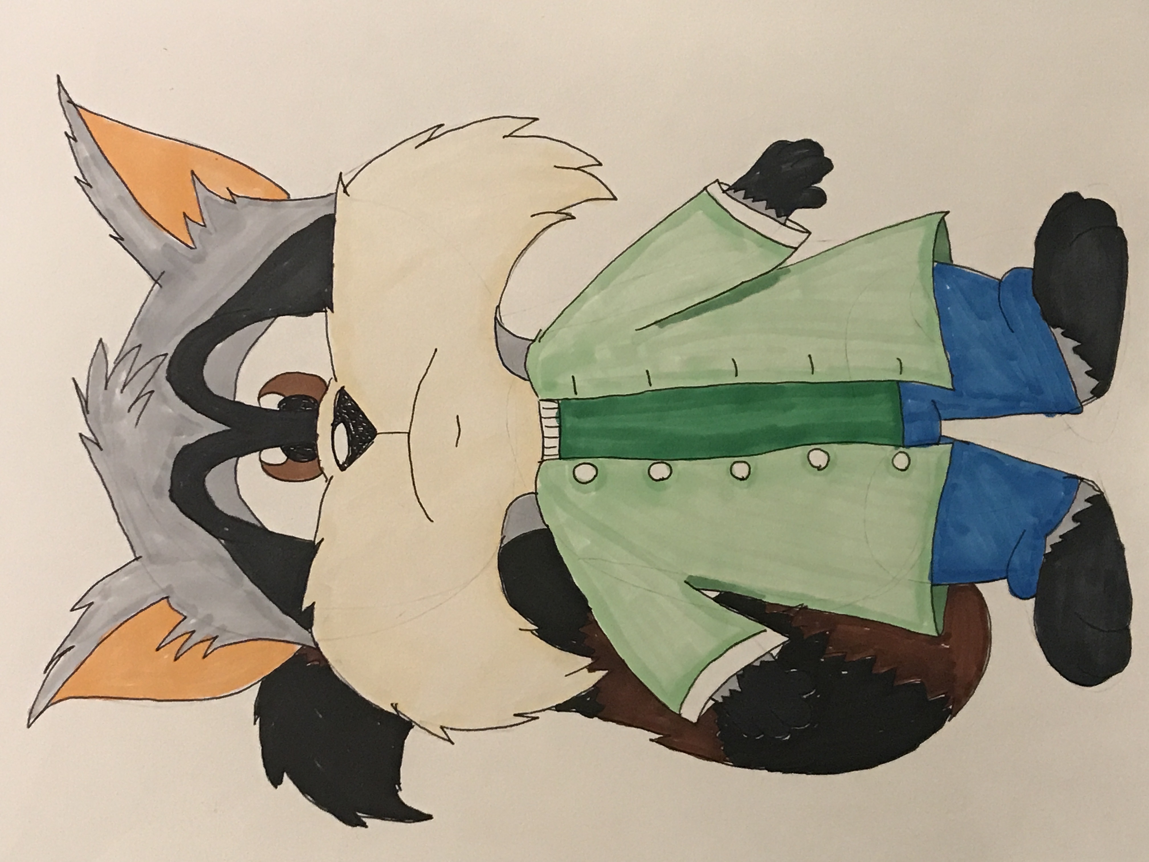 Raccony Randal Big-head Randall Raccoon by CartoonLovingFeline on DeviantArt