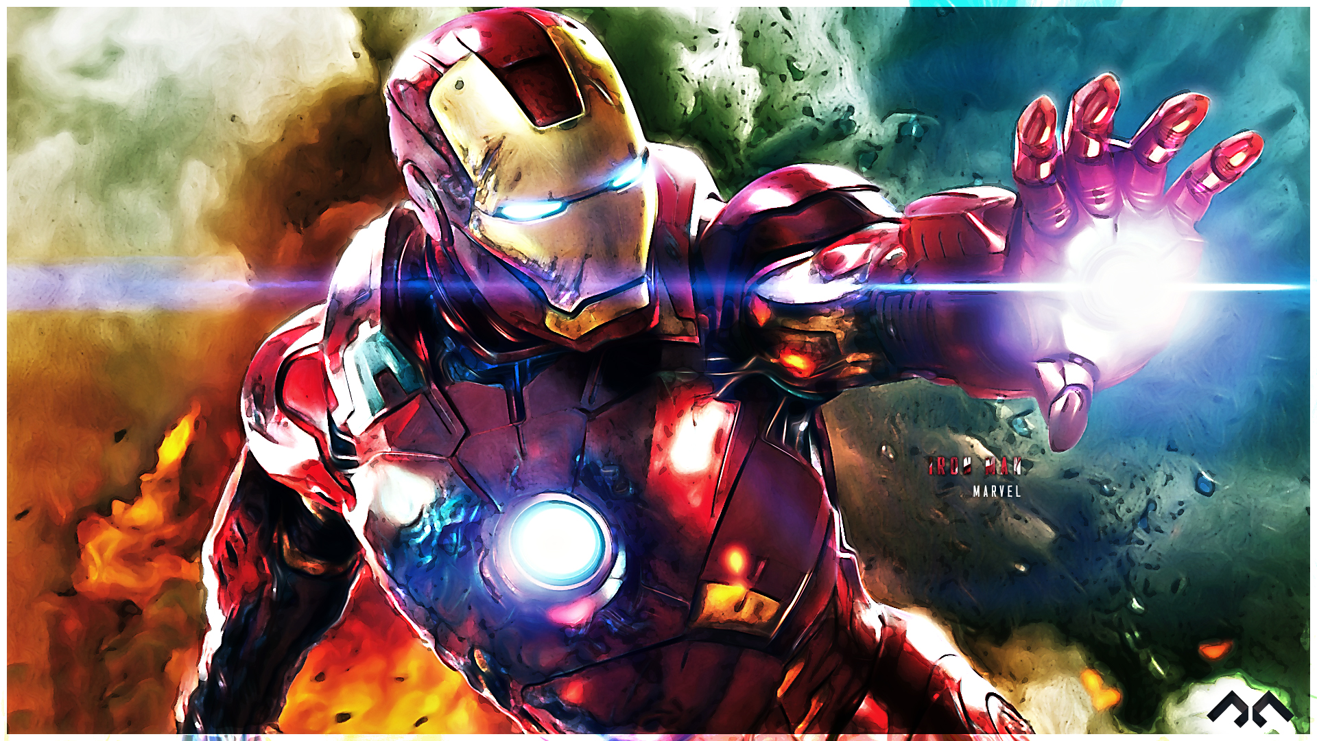 Iron Man Background by flohaf on DeviantArt