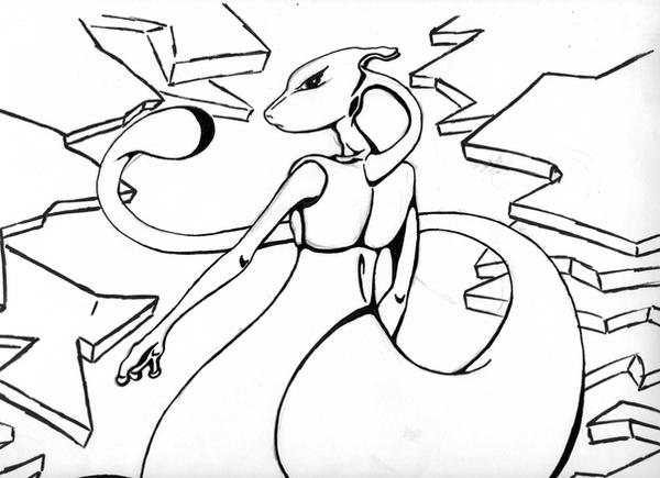 Mewtwo Lettering Mewtwo Design by Rizeystyle on DeviantArt