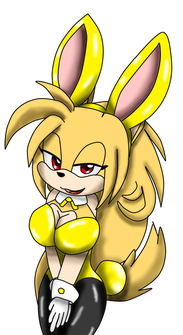 Easter Bunny No. 2 Yellow Suit YCH Kechi