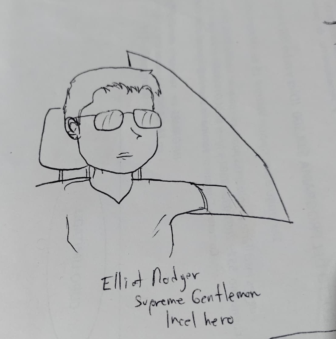 Elliot Rodger supreme gentleman incel hero by JuanitoTaylor on DeviantArt