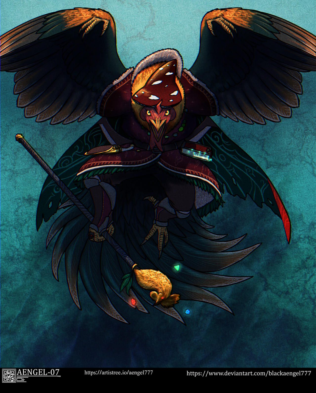 Wulfric Werechicken Form by BlackAengel777 on DeviantArt