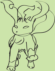 Leafeon Sketch